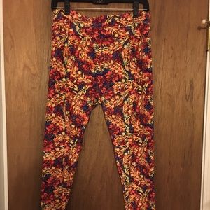 LuLaRoe TC leggings floral print